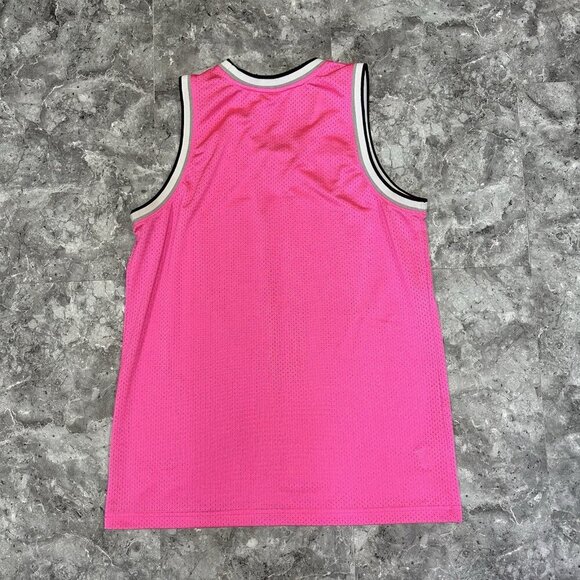 Brooklyn Nets Mitchell & Ness Jersey NBA Pink Black Size M - Picture 2 of 7